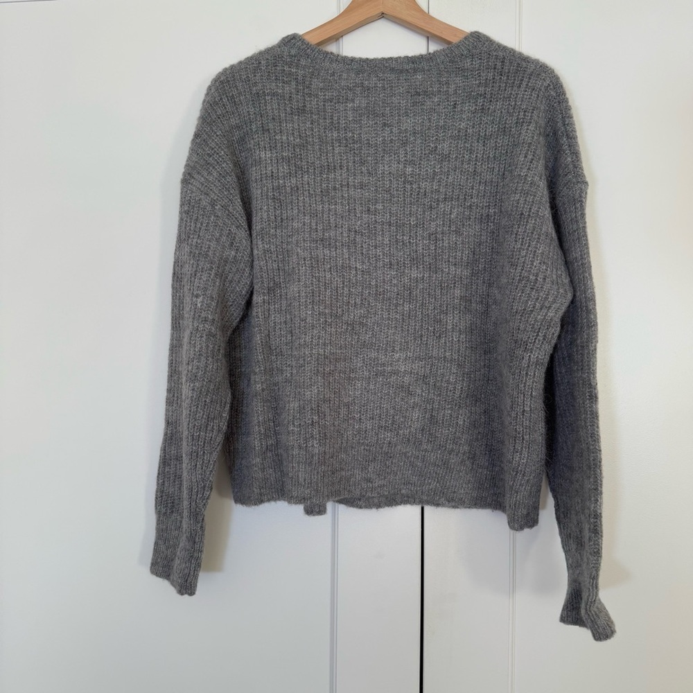 JENNI KAYNE Hayes Crewneck Cardigan - gray - Picture 5 of 7
